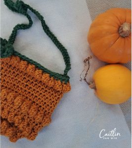 crochet pumpkin bag pattern